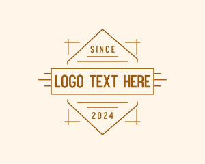 Boutique - Minimalist Carpentry Business logo design