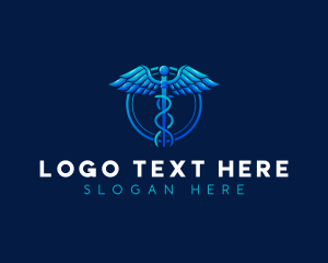 Clinical - Caduceus Health Clinical logo design