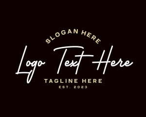 Rouge - Elegant Script Brand logo design