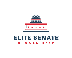 Politics Senate Government logo design