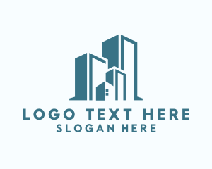 Hotel - Metro City Building logo design