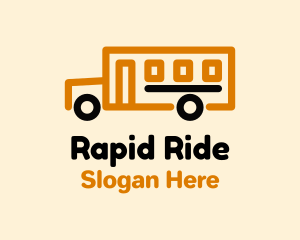 Bus - School Bus Transport logo design