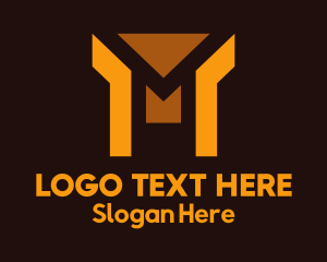 Economic - Corporate Letter M logo design