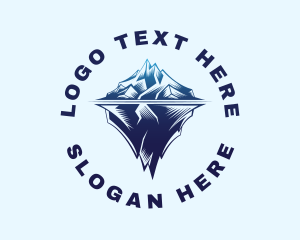 Hills - Blue Mountain Alpine logo design