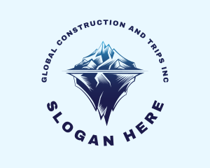 Travel - Blue Mountain Alpine logo design