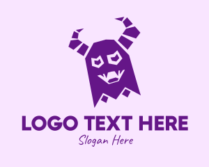Monster - Purple Monster logo design