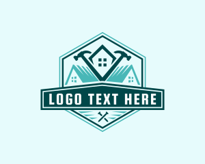 Tool - Renovation Hammer Realty logo design