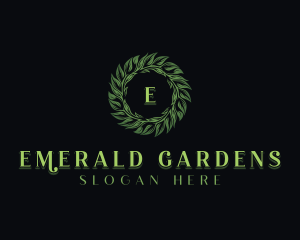 Organic Vegan Garden logo design