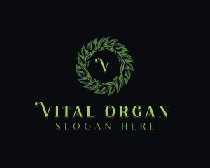 Organic Vegan Garden logo design