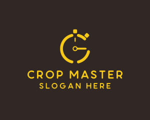 Training Stopwatch Timer logo design