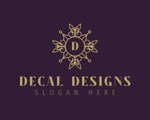 Luxury Floral Mandala logo design