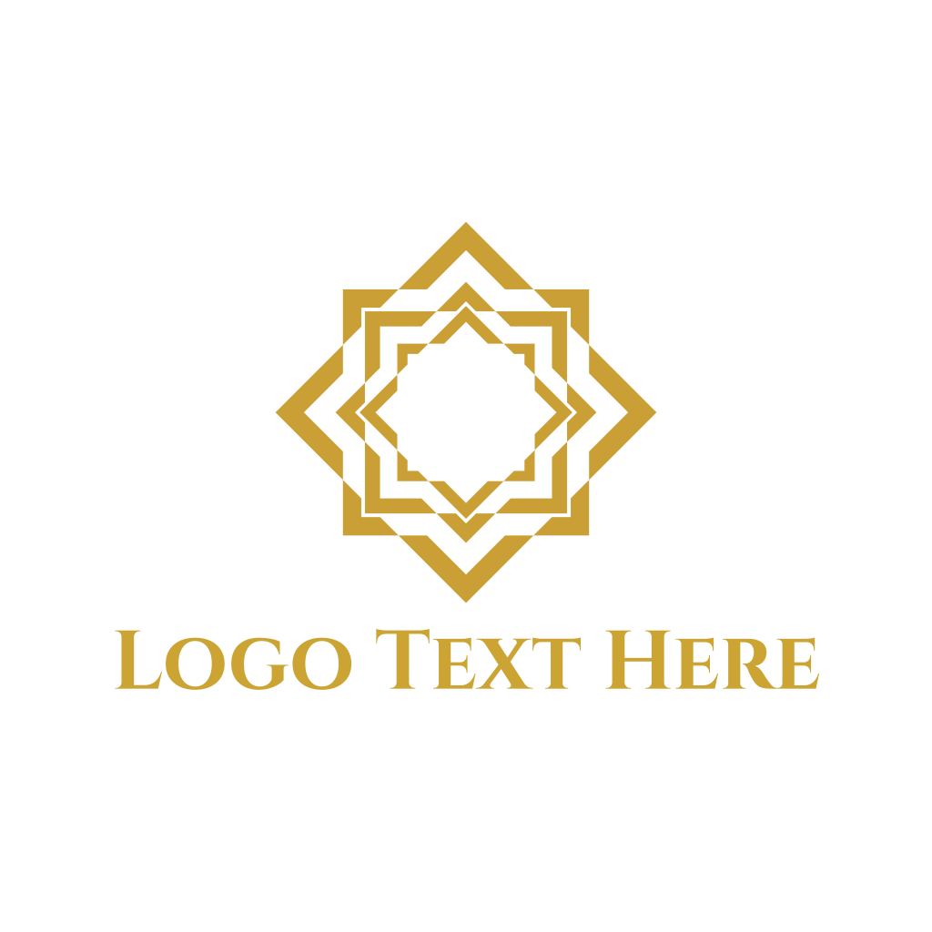 Golden Tile Star Logo | BrandCrowd Logo Maker