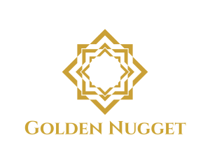 Golden Tile Star logo design