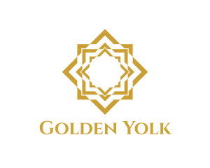 Golden Tile Star logo design