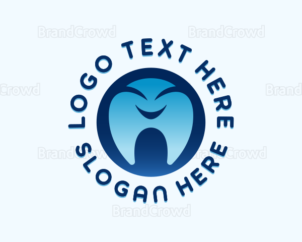 Dental Tooth Orthodontist Logo