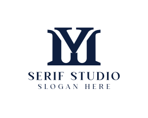 Serif - Consultant Business Letter MY logo design