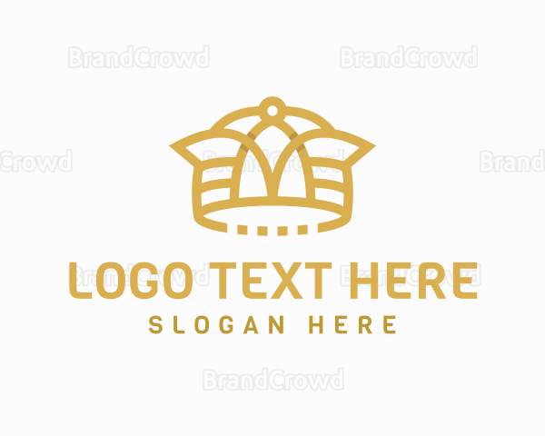 Premium Gold Crown Logo