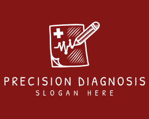Diagnosis - Writing Medical Prescription logo design