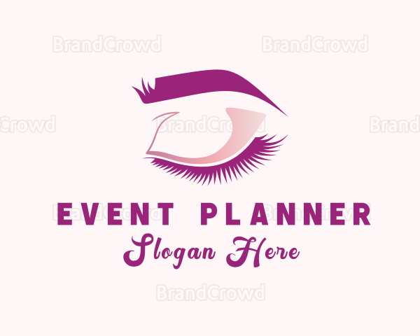 Beauty Eyelash Cosmetology Logo