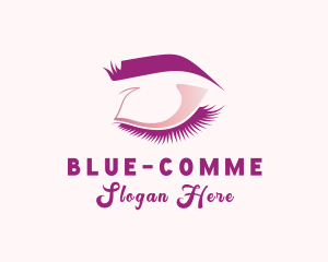 Beauty Eyelash Cosmetology Logo