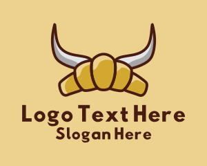 Viking Croissant Bakery Logo