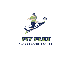 Activewear - Football Sports Athlete logo design