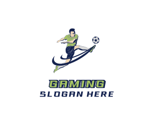 Football Sports Athlete logo design