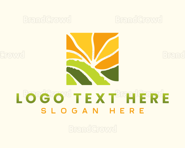 Sunrise Grass Landscaping Logo