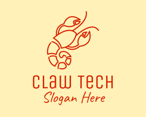 Claw - Red Lobster Restaurant logo design