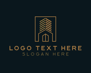 Builder - Building Tower logo design