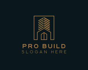 Building Tower logo design