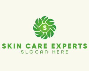 Natural Herbal Leaves logo design