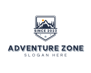 Adventure Mountain Trekking logo design