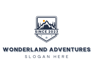 Adventure Mountain Trekking logo design