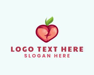 Adult - Erotic Lingerie Peach logo design