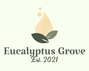 Eucalyptus - Organic Oil Droplet logo design