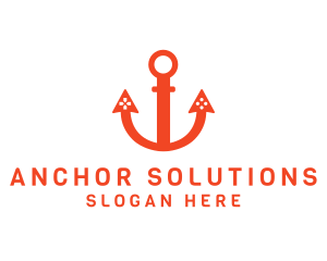 Anchor Game Controller logo design