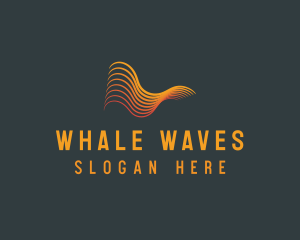 Creative Abstract Waves logo design