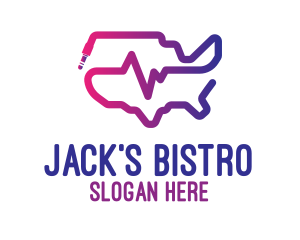 Jack - USA Stroke Music Beat logo design