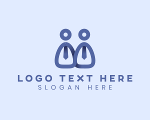 Outsourcing - Employee Staffing Business logo design
