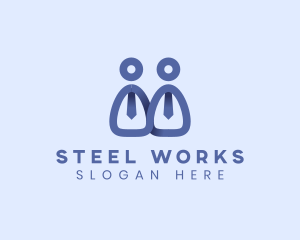 Employee Staffing Business logo design