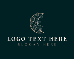 Accessory - Cosmic Floral Moon logo design