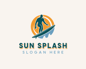 Beachwear - Island Surfboard Beachwear logo design