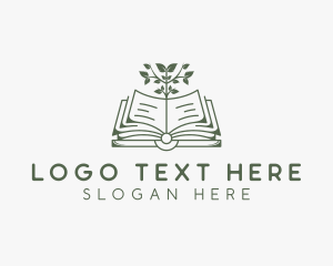 Bible Study - Book Tree Publishing logo design