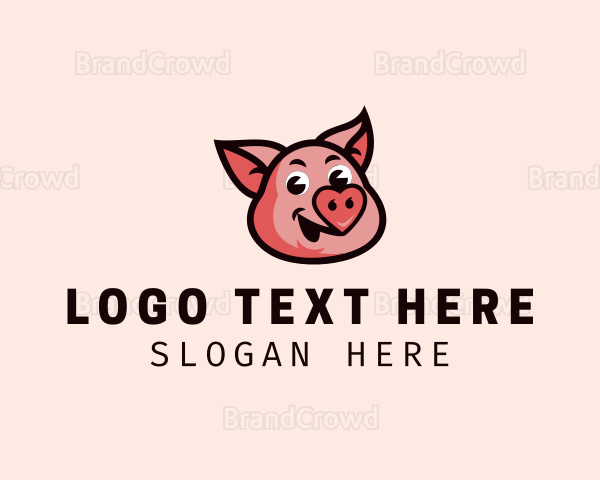 Pork Pig Nose Logo