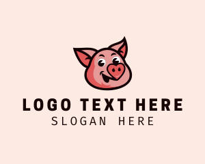 Adoption - Pork Pig Nose logo design