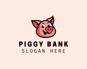 Pig - Pork Pig Nose logo design