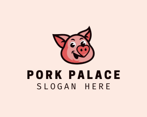 Pork Pig Nose logo design