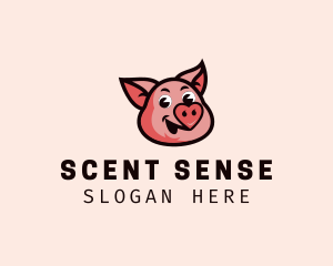 Pork Pig Nose logo design