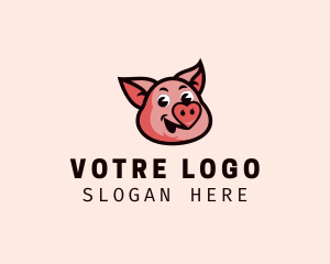 Pig - Pork Pig Nose logo design